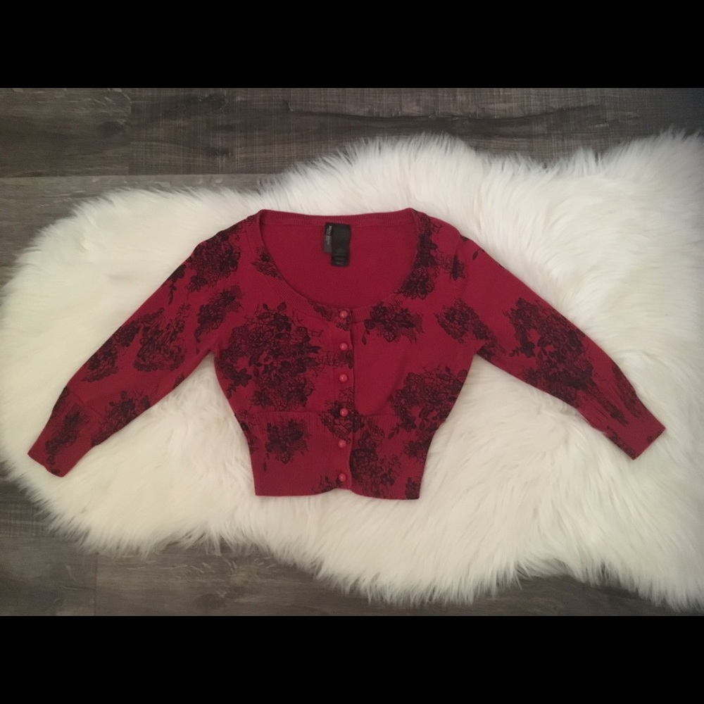 Cropped cardigan